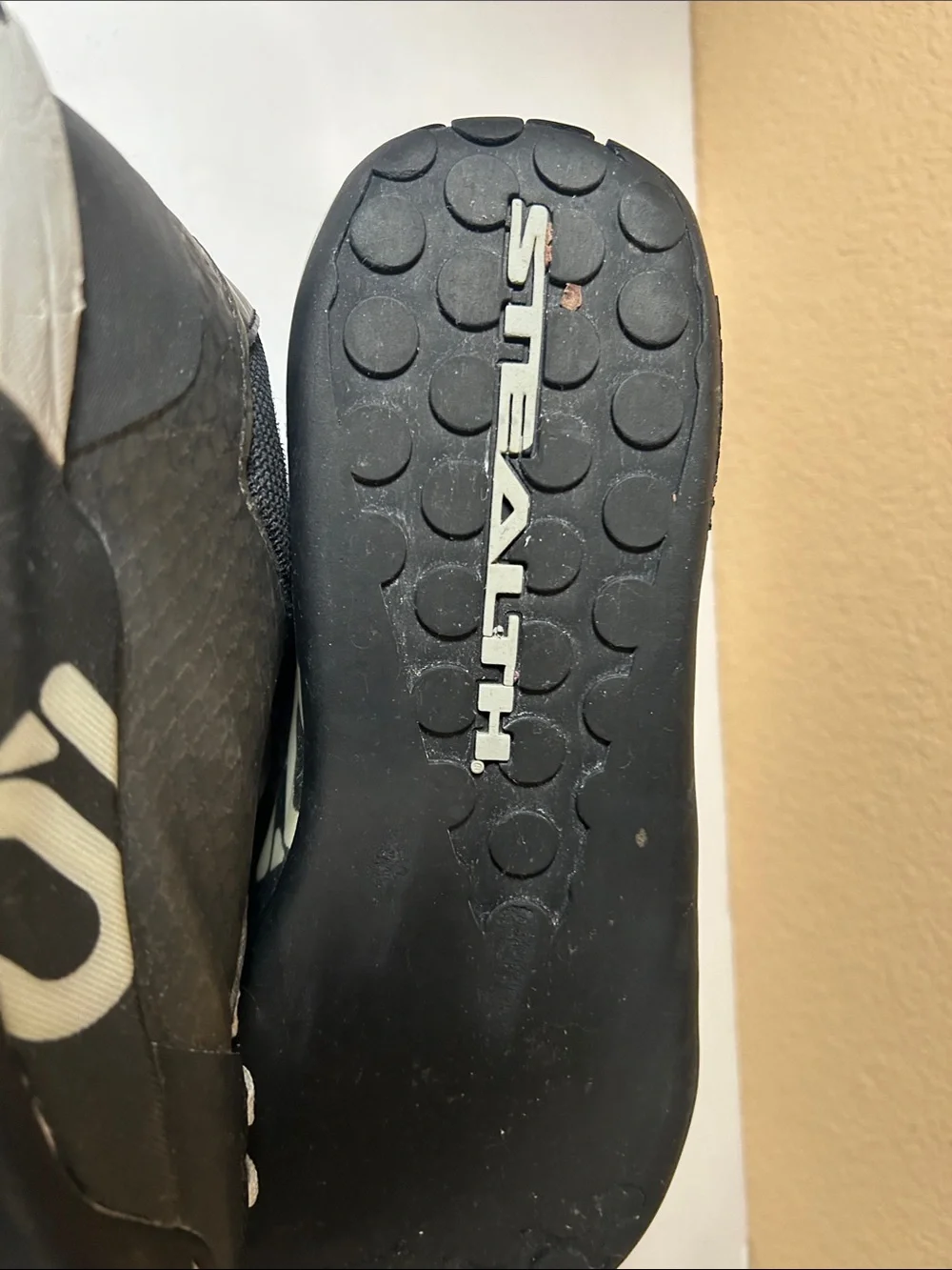 Men’s Freerider Black Lace-Up Mountain Bike Shoes